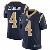 Nike Men & Women & Youth Rams 4 Greg Zuerlein Navy NFL Vapor Untouchable Limited Jersey,baseball caps,new era cap wholesale,wholesale hats